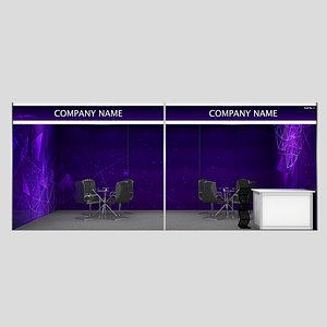 Octanorm System Booth - 18 SqmBooth