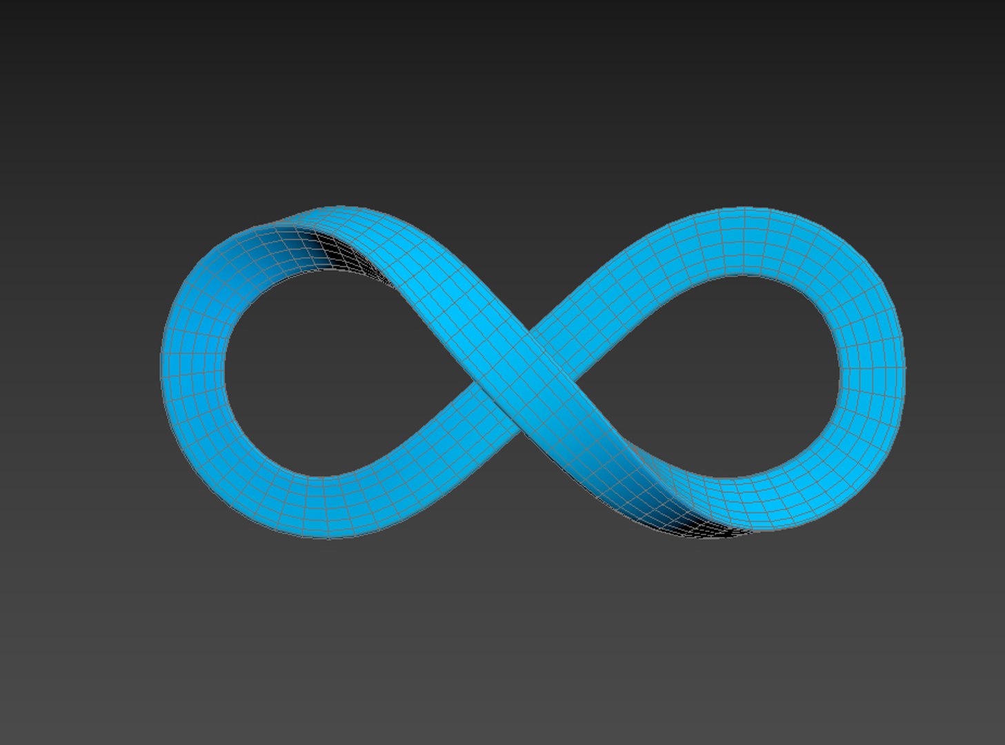 3D Infinity Symbol Model - TurboSquid 1601277