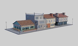 City Block 05 3D model