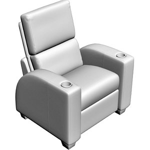 3d model theater chair