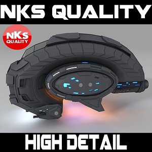 3d model spaceship space ship