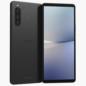 3D Sony Xperia 10 V Black