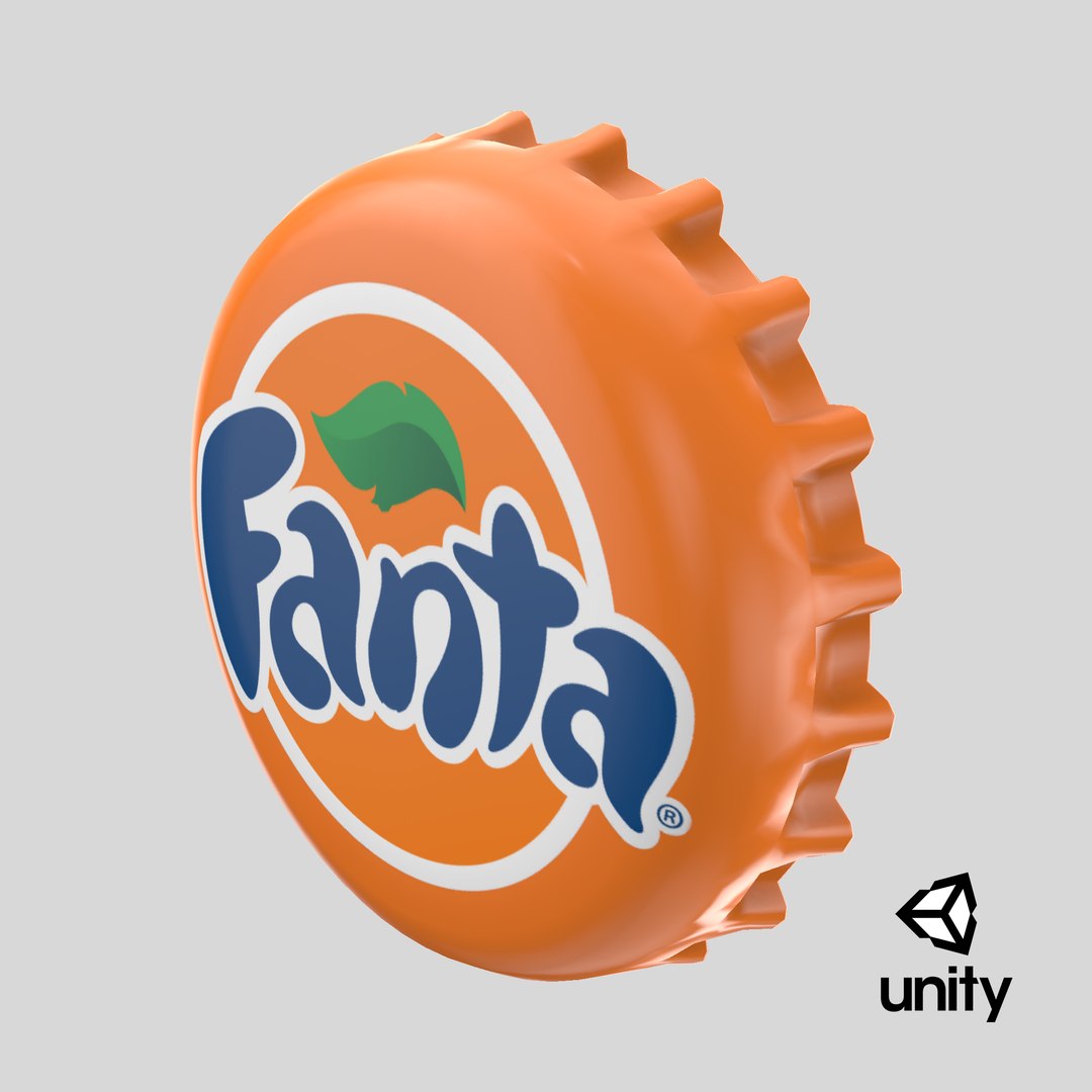 Fanta Bottle Cap model https://p.turbosquid.com/ts-thumb/5G/vKq3cH/Rg/stemcell_unity_render/png/1709456495/1920x1080/fit_q87/1f93906da26c0711257e709a99158568ad5432d5/stemcell_unity_render.jpg