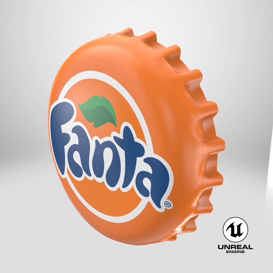 Fanta Bottle Cap model https://p.turbosquid.com/ts-thumb/5G/vKq3cH/Tz/stemcell_unreal_render/png/1709456493/1920x1080/fit_q87/160f6348743ee20f9c695b48793ec9196f52907f/stemcell_unreal_render.jpg