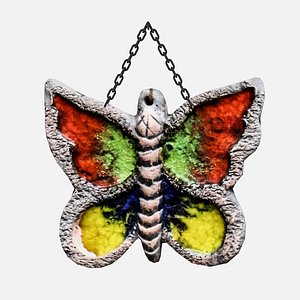 butterfly painting 3D model