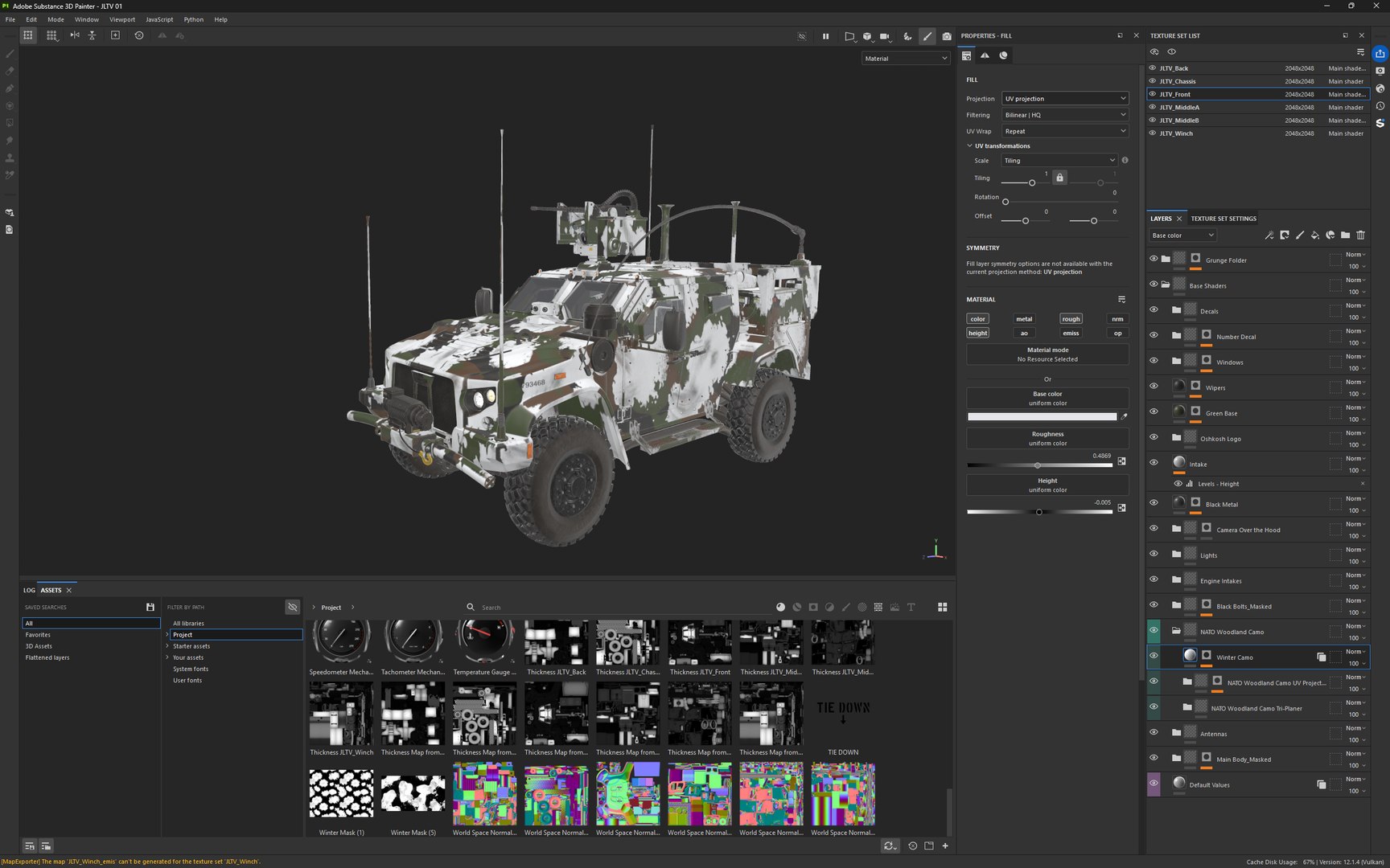 3D JLTV Joint Light Tactical Vehicle - Multi-Terrain Camo Collection https://p.turbosquid.com/ts-thumb/5G/ytlD6g/6M/substance3dpainter/png/1788886128/1920x1080/fit_q87/7c6ff728e45665264cbfe84557dbd2f03860c108/substance3dpainter.jpg