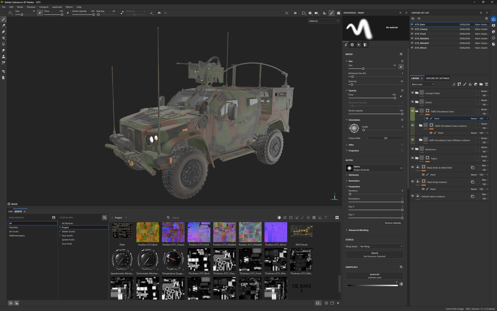3D JLTV Joint Light Tactical Vehicle - Multi-Terrain Camo Collection https://p.turbosquid.com/ts-thumb/5G/ytlD6g/e1/aicrovisionsubstance3dpainter/jpg/1788886107/1920x1080/fit_q87/16a6e1f15eb1b15ce39a17adef431fea258f91b9/aicrovisionsubstance3dpainter.jpg
