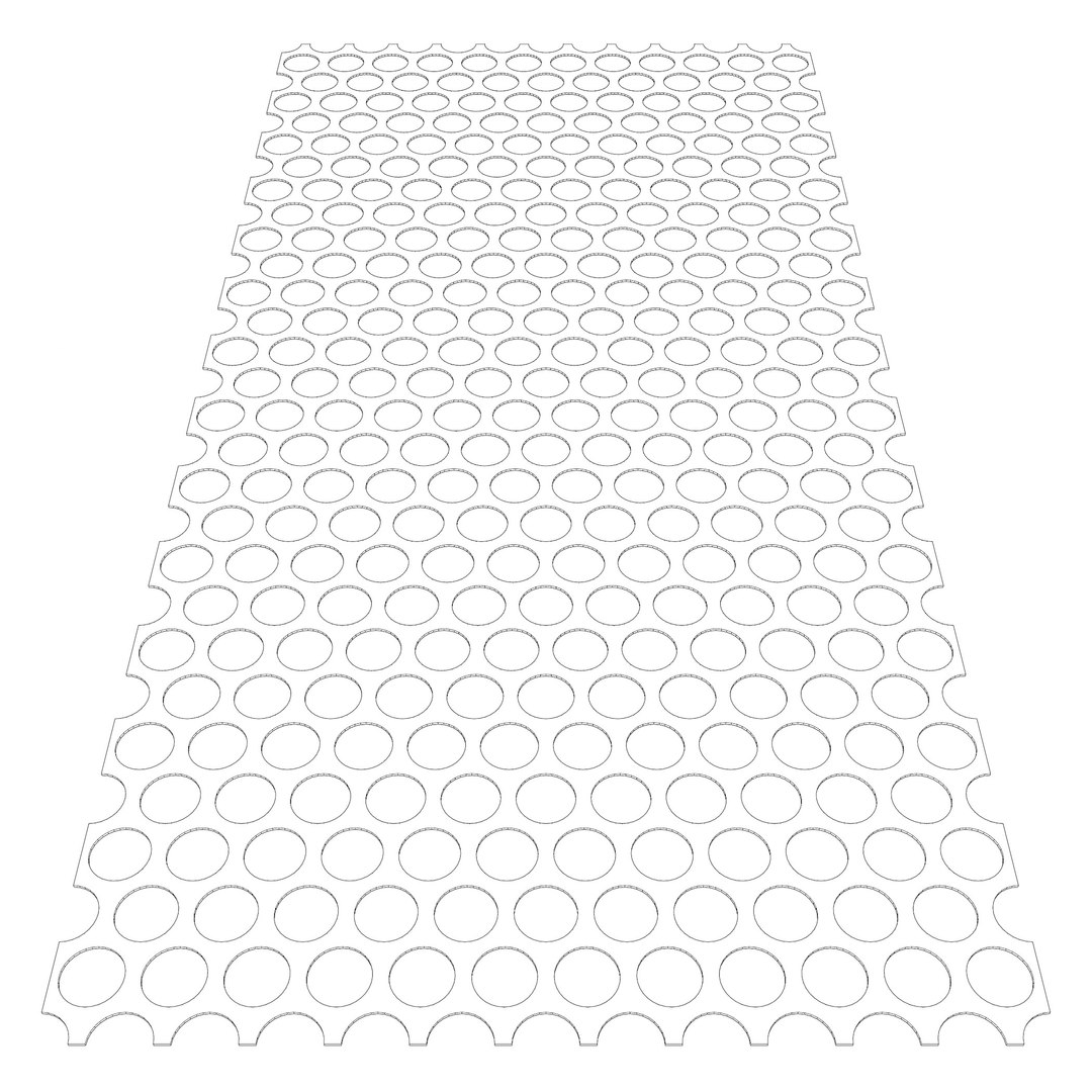 Perforated panel with 58 percent opening 25O103 3D model https://p.turbosquid.com/ts-thumb/5H/2lsDWz/Cm/2025o103wf03/jpg/1766235960/1920x1080/fit_q87/e42b314162cf39eeee76afb042f3523e9c8c9a5a/2025o103wf03.jpg