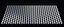 Perforated panel with 58 percent opening 25O103