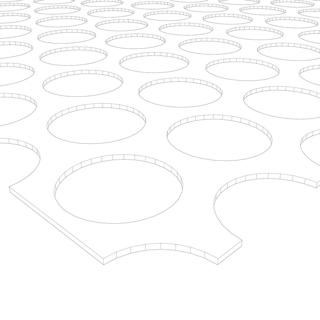 Perforated panel with 58 percent opening 25O103 3D model https://p.turbosquid.com/ts-thumb/5H/2lsDWz/cE/2025o103wf04/jpg/1766235960/1920x1080/fit_q87/083af946024400873c909b6403a0b0f0e28c70f2/2025o103wf04.jpg