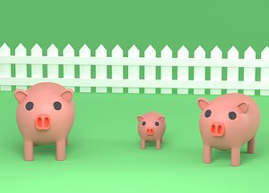Cartoon Pig
