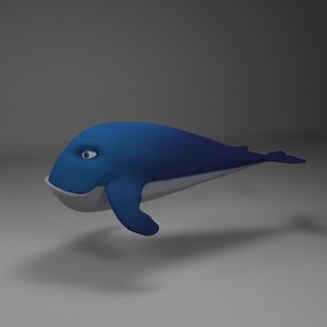 whale appealing 3D model