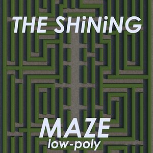 The Shining Hedge maze Low-Poly