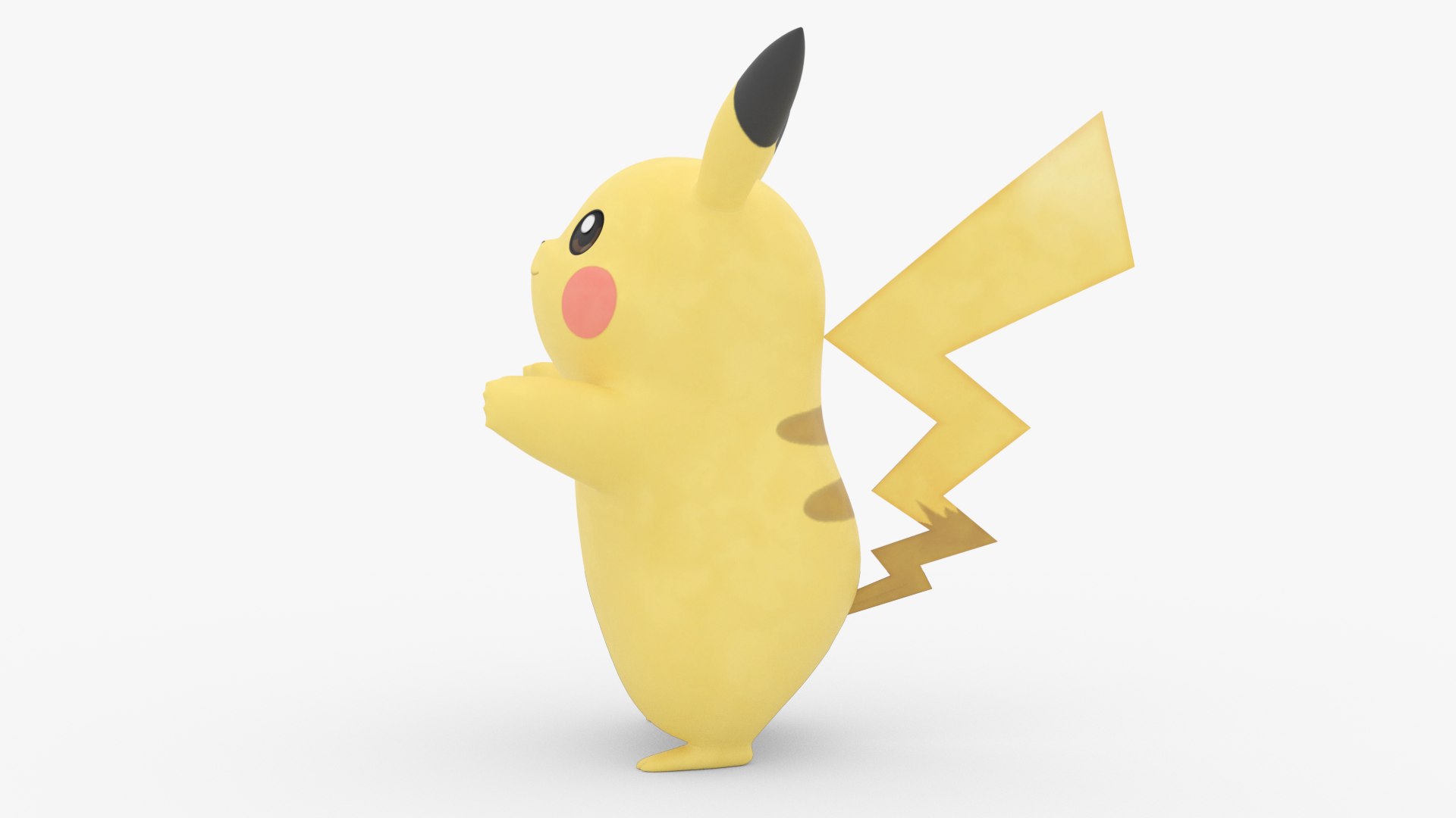 Pikachu Pokemon 3D Model - TurboSquid 2348844