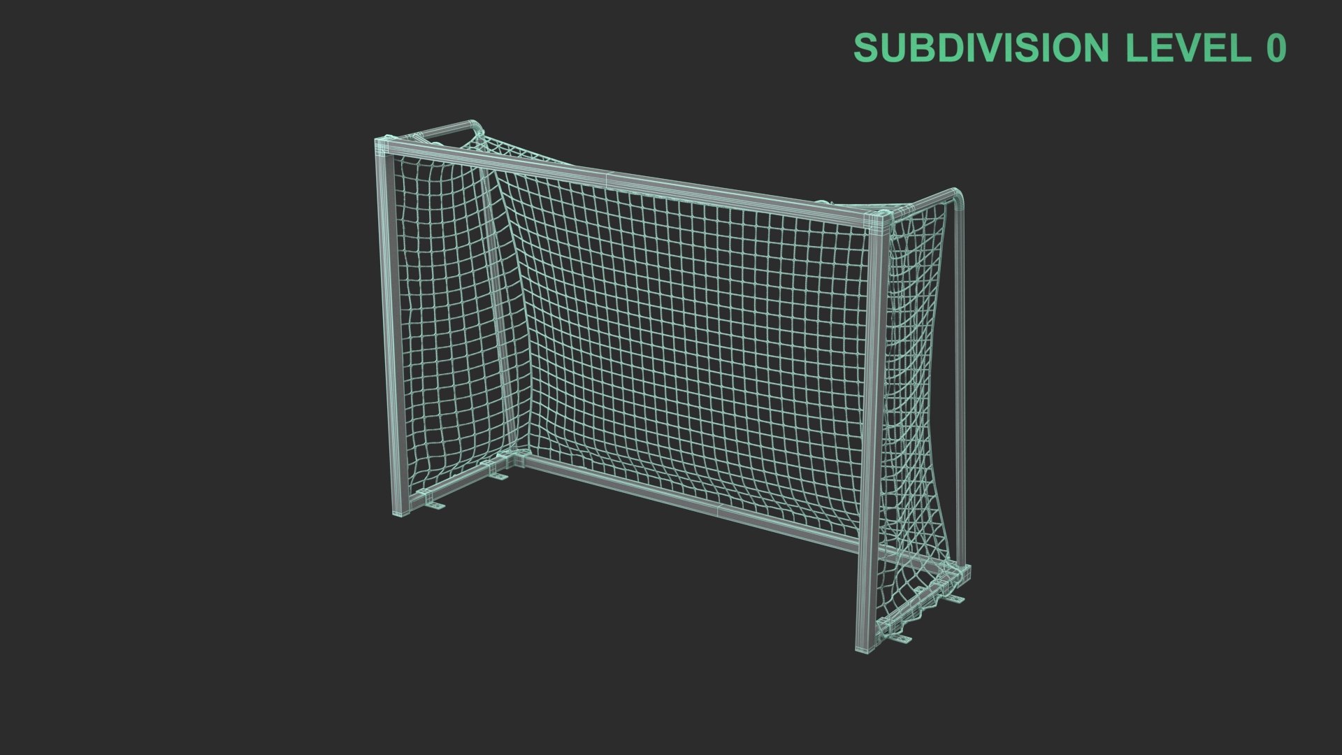 Mini Soccer Goal 3D model https://p.turbosquid.com/ts-thumb/5H/B4GyN9/LT/wireframe_0007/jpg/1758084566/1920x1080/fit_q87/708175638439c8a8ef685794c871252b7995fa5e/wireframe_0007.jpg