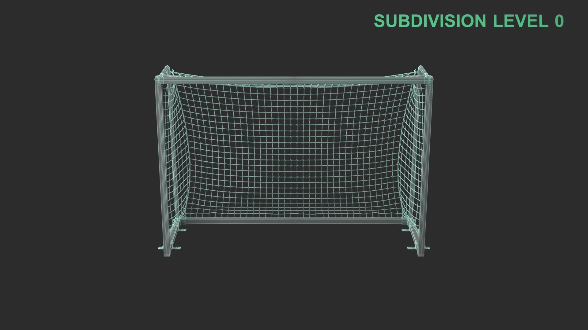 Mini Soccer Goal 3D model https://p.turbosquid.com/ts-thumb/5H/B4GyN9/V7/wireframe_0008/jpg/1758084566/1920x1080/fit_q87/2e32efba97a913bc9a121a5a8e818ea428fa1561/wireframe_0008.jpg