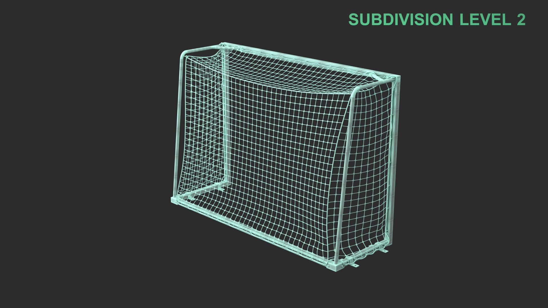 Mini Soccer Goal 3D model https://p.turbosquid.com/ts-thumb/5H/B4GyN9/Vx/wireframe_0003/jpg/1758084564/1920x1080/fit_q87/d3d0fba75fc8512769b32f782e368ac1028c51e9/wireframe_0003.jpg