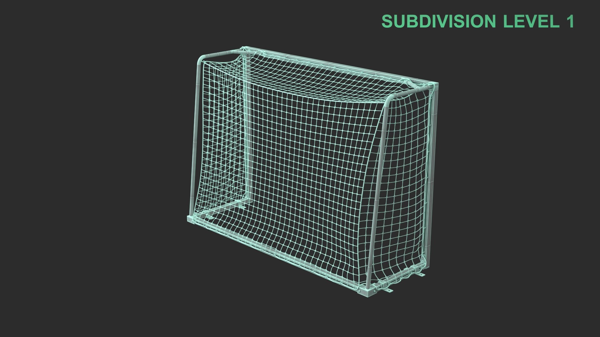 Mini Soccer Goal 3D model https://p.turbosquid.com/ts-thumb/5H/B4GyN9/tI/wireframe_0006/jpg/1758084565/1920x1080/fit_q87/6aebc96d990fa485c887951cb92da7bb7eb7db9c/wireframe_0006.jpg