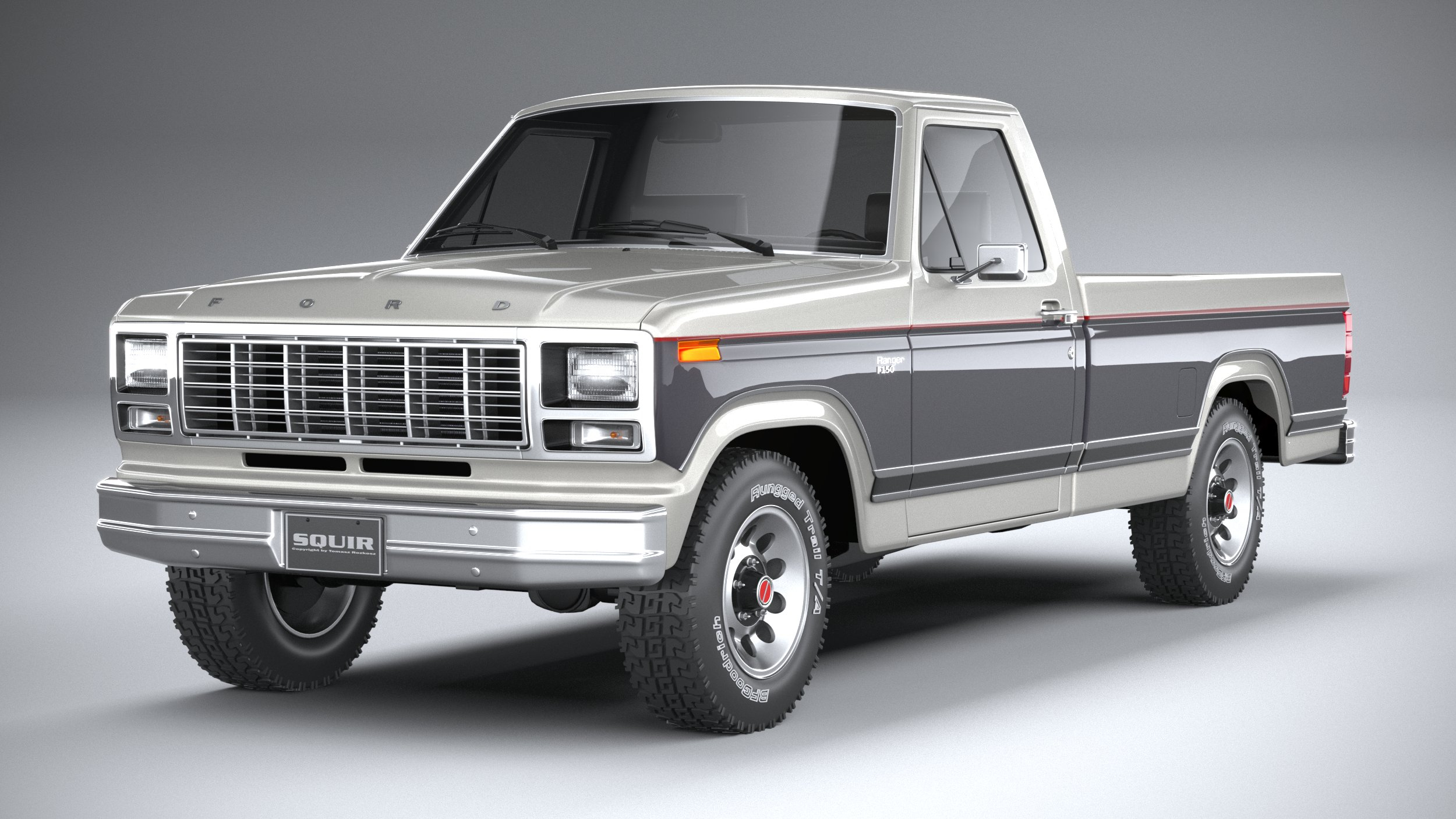 modelo 3d Ford F-150 Ranger 1980 - TurboSquid 1786791