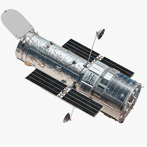 3D Hubble Space Telescope model