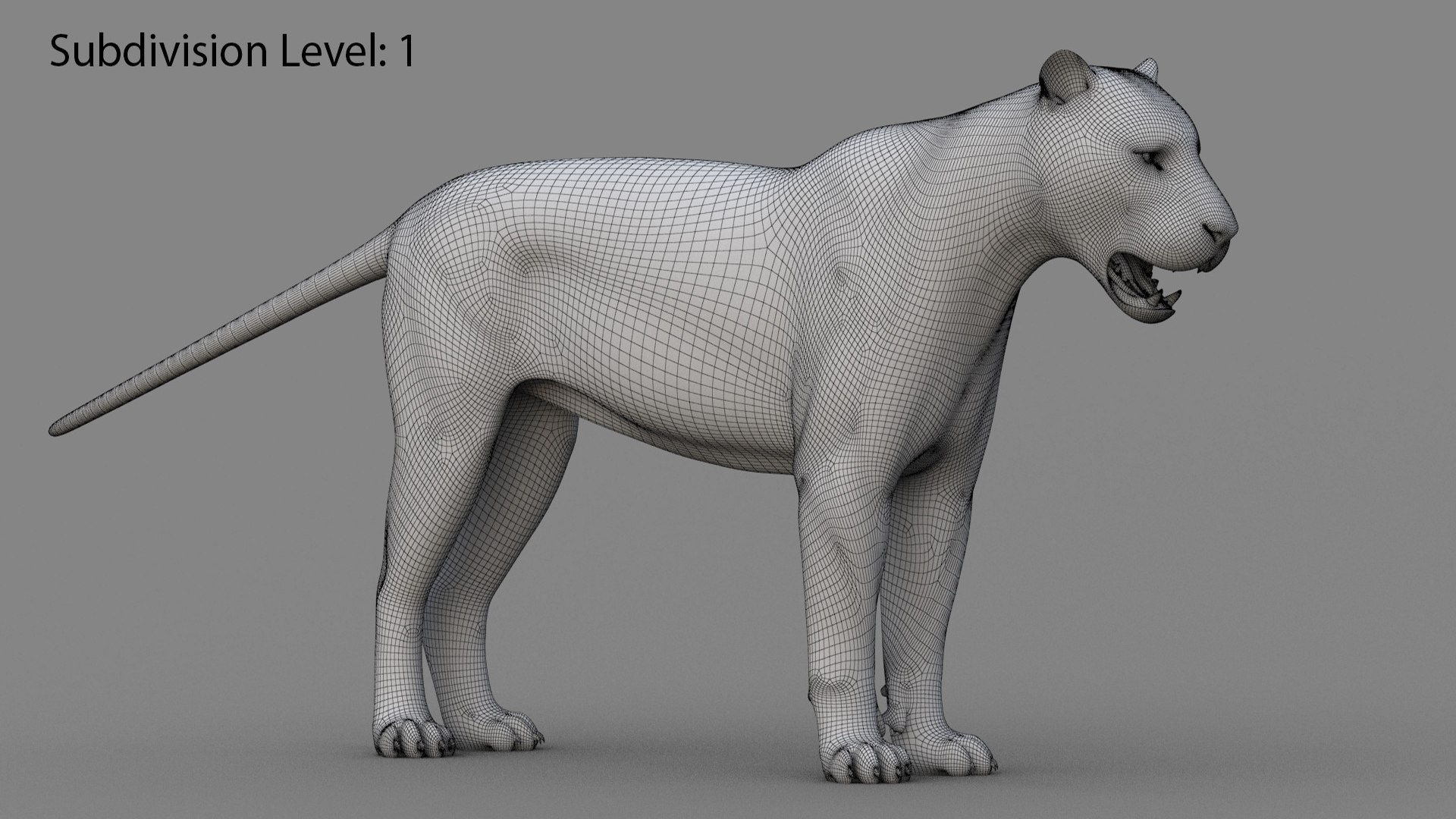 modelo 3d Tigre de Bengala (FUR) (ANIMADO) - TurboSquid 1481168