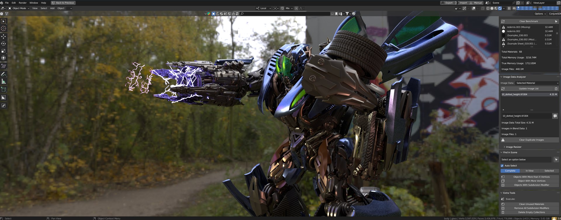 3D Robot Transformers Rig - TurboSquid 2407217
