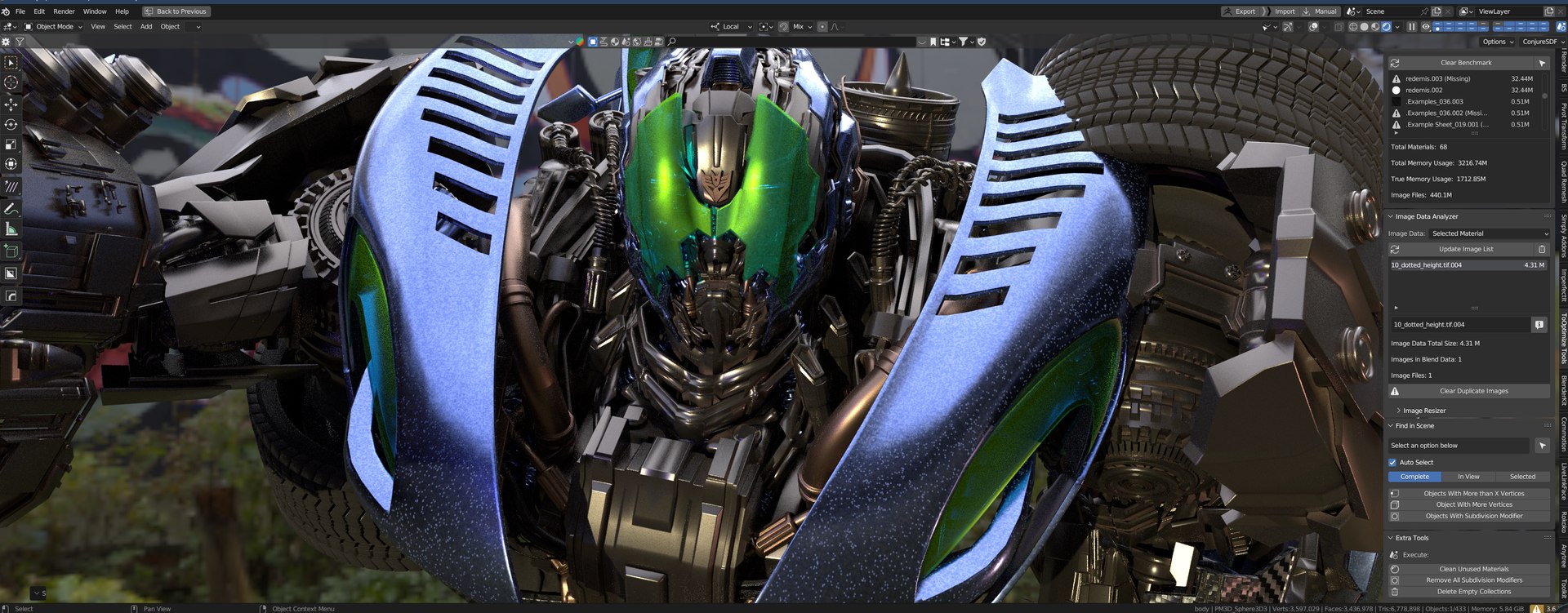 3D Robot Transformers Rig - TurboSquid 2407217