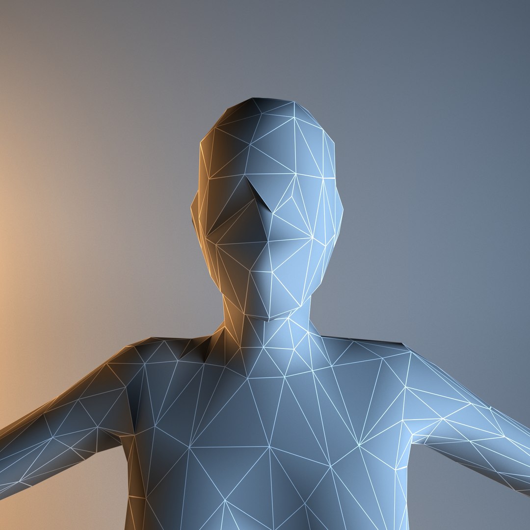 3D Base Mesh Female Characters Model - TurboSquid 1710962
