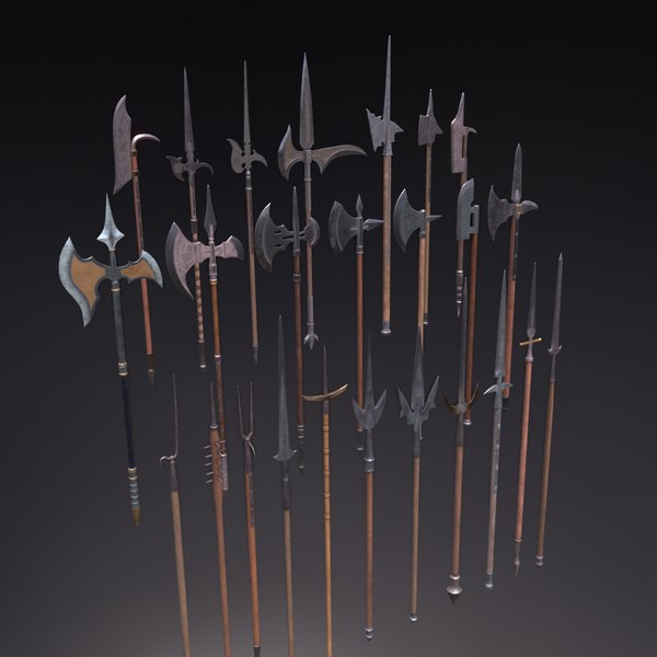 Spear Blender Models for Download | TurboSquid