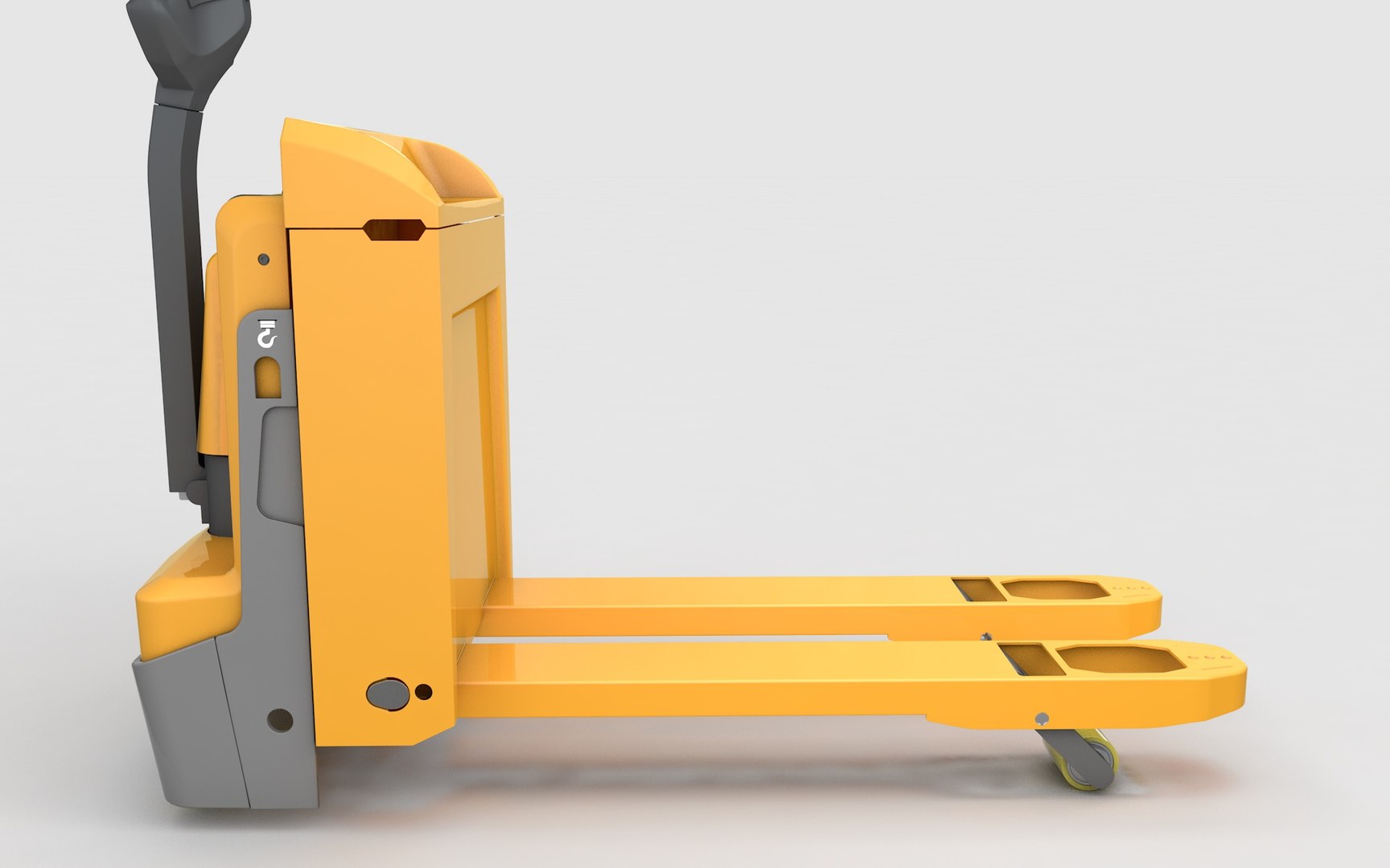 Electric Pallet Truck 3D model TurboSquid 2062066