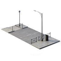Street Path Set 6m x 14m