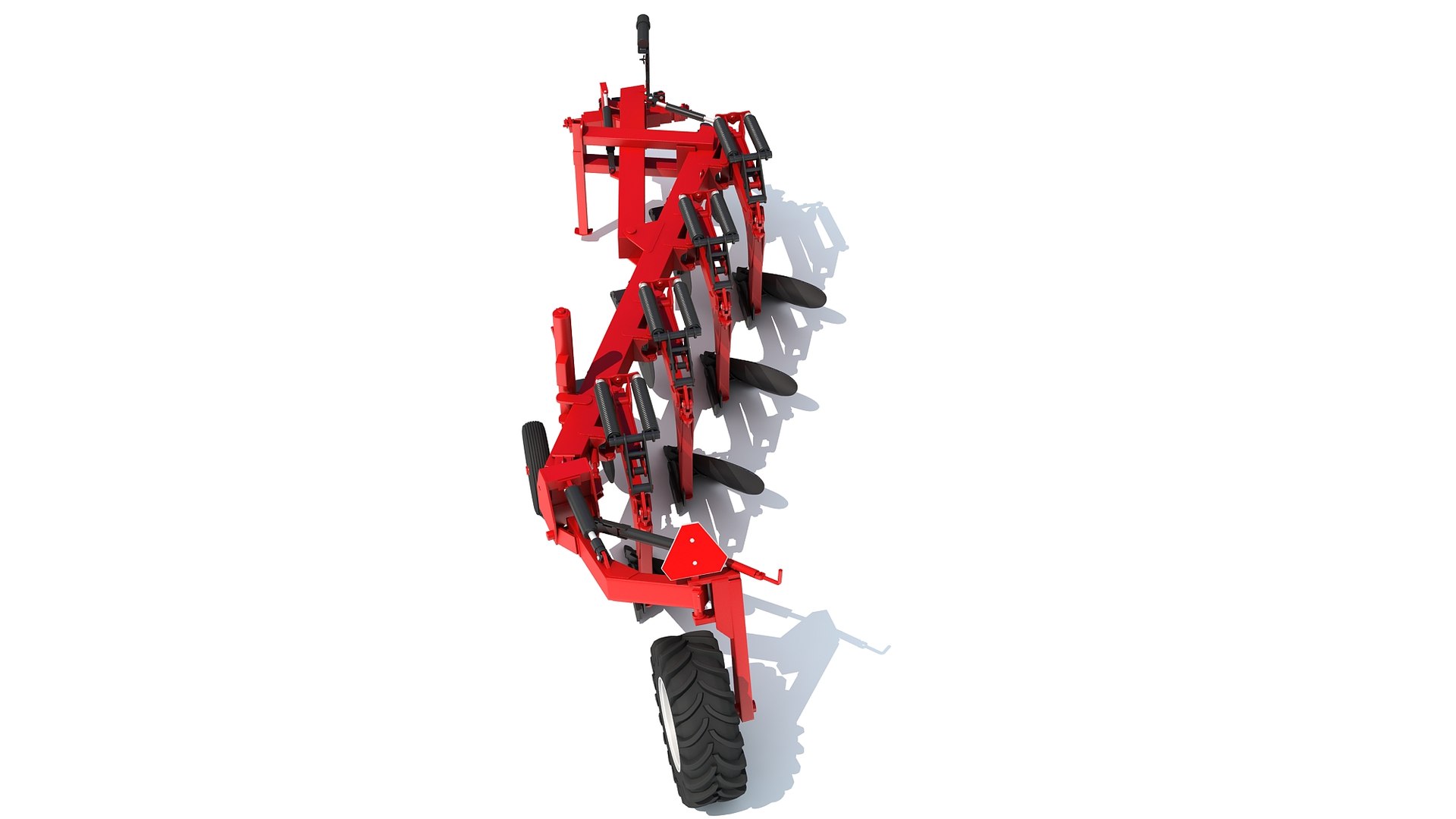 Semi Mounted Plow Model - TurboSquid 1638643