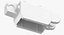 Lego Brick 1x2 Click Hinge Both Ends (Vertical) White