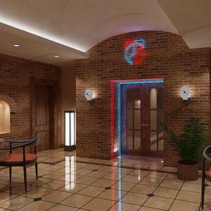restaurant club 3d model