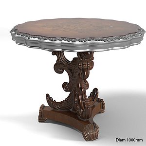 jumbo classic baroque 3d model