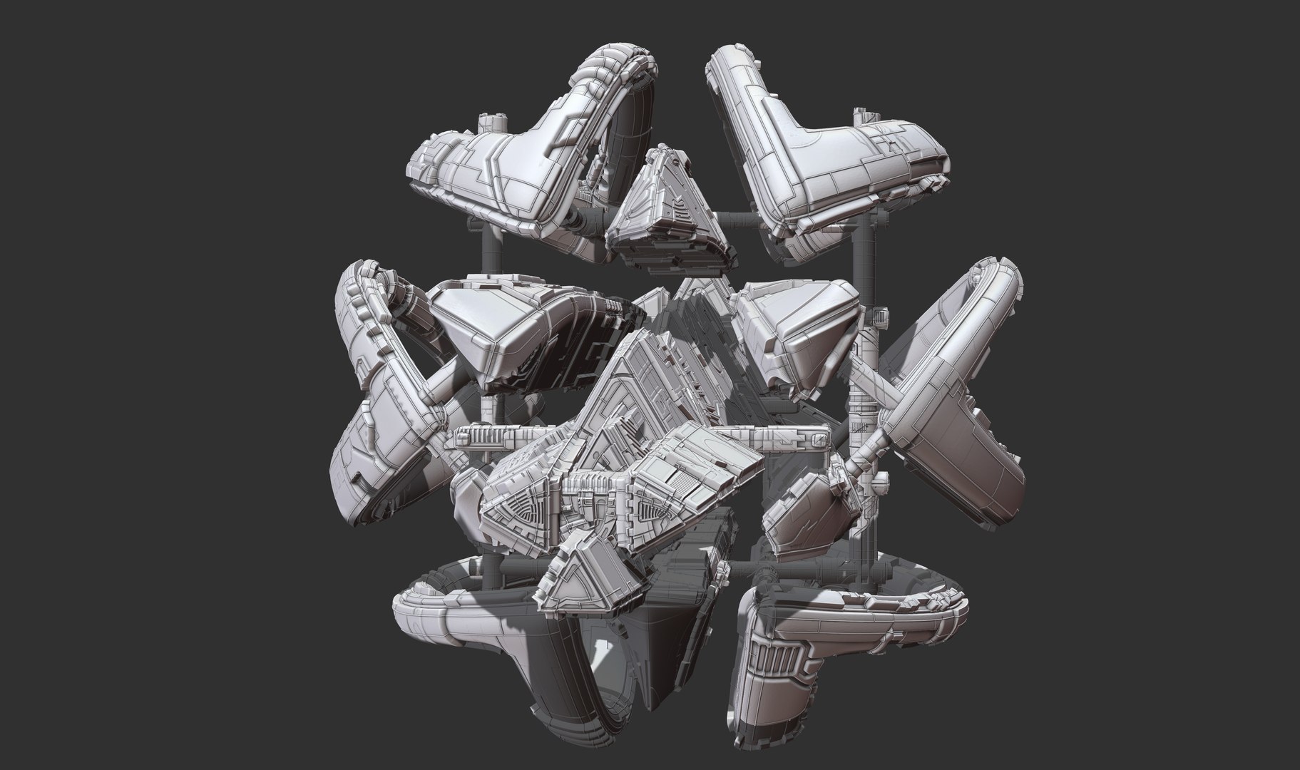 Space Equipment Node 00186 3D - TurboSquid 2007080