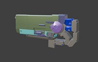 asset models gun n a sword