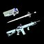asset models gun n a sword