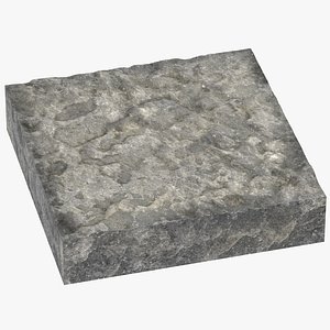 rock cross sections surface 3D model