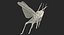 3D grasshopper fur rigged model