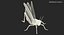 3D grasshopper fur rigged model
