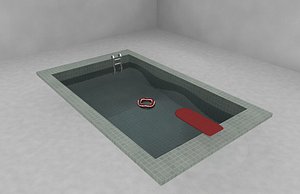 Small pool in the room