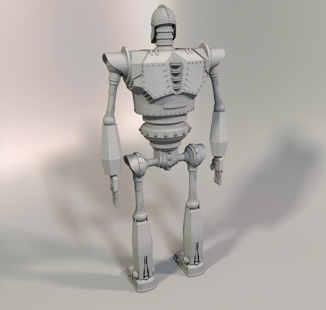 3D Iron Giant Robot - TurboSquid 1798665