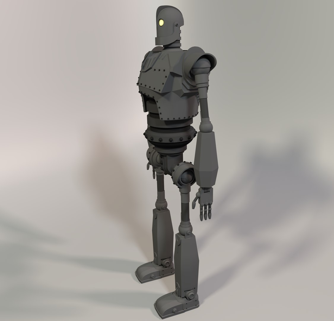 3D Iron Giant Robot - TurboSquid 1798665