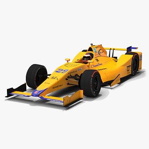 indy season 2017 car 3D model