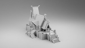 vikings house leader 3D