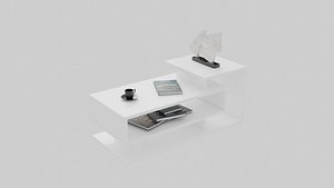 3D model coffee table modern