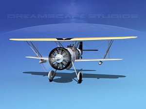 3d curtiss fighter goshawk