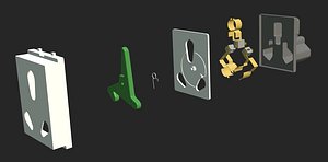 socket - electrical appliances obj