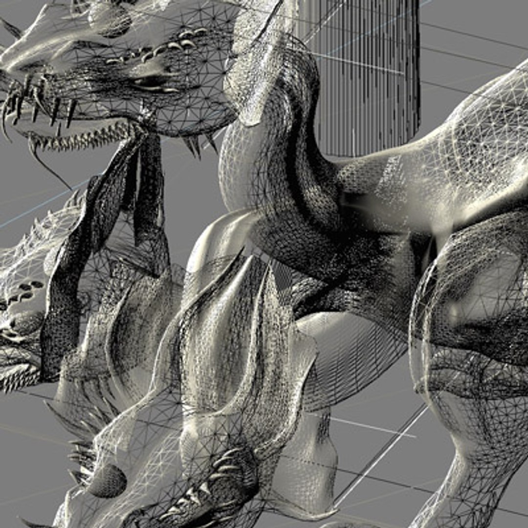 Fantasy Dragons Temple Greek Max